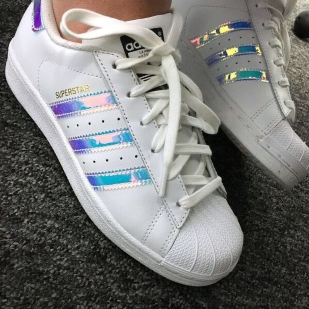Adidas Holographic Superstars